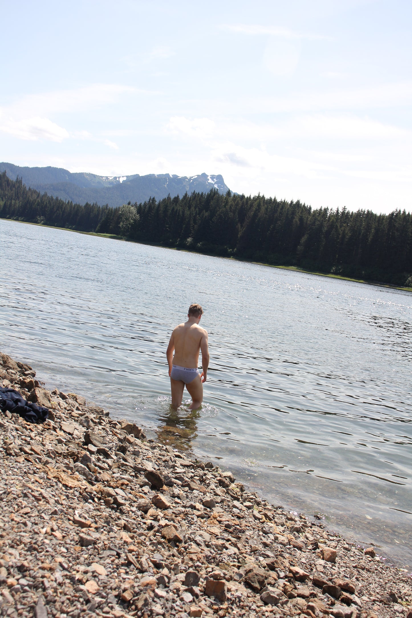 Stone Grey Bamboo Underwear - Briefs